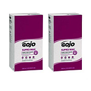 SUPRO MAX Heavy Duty Hand Cleaner, Refill for GOJO PRO TDX Touch-Free Dispenser, Cherry Scent, 5,000 mL, 2/Carton (758202)