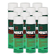 Misty All-Purpose Cleaner, Mint Scent, 19 oz Aerosol Spray, 12/Carton (1001592)