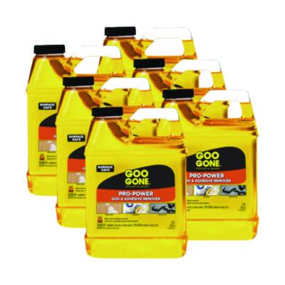 Goo Gone Pro-Power Cleaner, Citrus Scent, 1 qt Bottle, 6/Carton (2112CT)