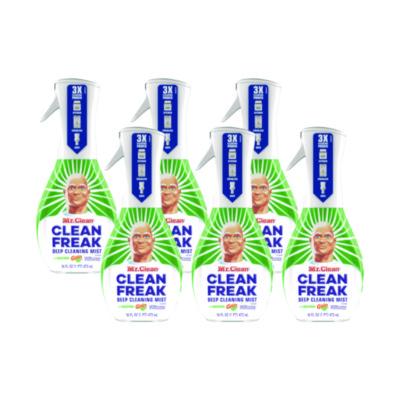 Mr. Clean Clean Freak Deep Cleaning Mist Multi-Surface Spray, Gain Original, 16 oz Spray Bottle, 6/Carton (79127)