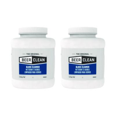 Diversey Beer Clean Glass Cleaner, Unscented, Powder, 4 lb Container (990201)