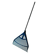 Suncast Commercial 24" Telescoping Rake, 24" Width, 47.5" to 66" Length (LRT240D)