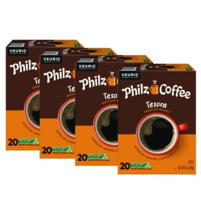 Philz Coffee Tesora K-Cups, 80/Carton (0120CT)