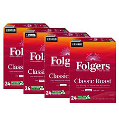 Folgers Gourmet Selections Classic Roast Coffee K-Cups, 96/Carton (6685CT)
