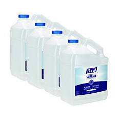PURELL Healthcare Surface Disinfectant, Fragrance Free, 128 oz Bottle, 4/Carton (434004)
