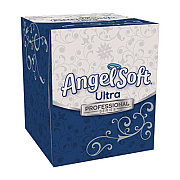 Angel Soft ps Ultra Facial Tissue, 2-Ply, White, 96 Sheets/Box, 36 Boxes/Carton (49470)