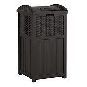 Suncast 30 Gallon Trash Hideaway, Plastic, Black (GHW1732BK)