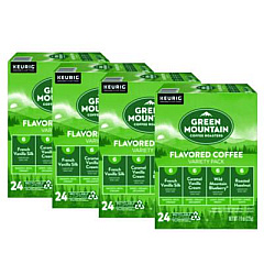 Green Mountain Coffee Flavored Variety Coffee K-Cups, Assorted Flavors, 96/Carton (9975CT)