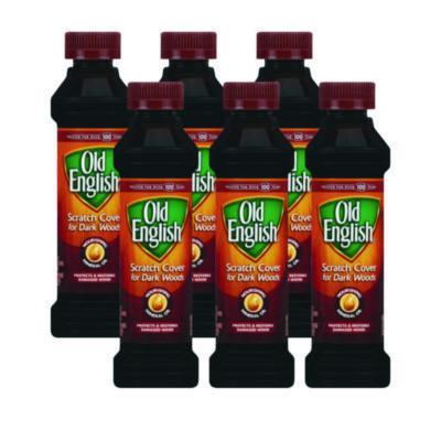 OLD ENGLISH Furniture Scratch Cover, For Dark Woods, 8 oz Bottle, 6/Carton (75144CT)
