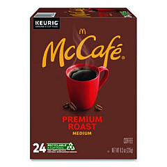 McCafe Premium Roast K-Cup, 24/BX (7465)