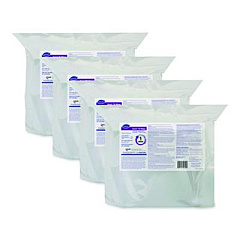 Diversey Oxivir TB Disinfectant Wipes Refill, 11 x 12, Unscented, White, 160 Wipes/Refill Pouch, 4 Refill Pouches/Carton (100823906)