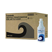 Boardwalk Industrial Strength RTU Porcelain Bowl and Tile Cleaner, Floral Scent, 32 oz Bottle, 12/Carton (4820)