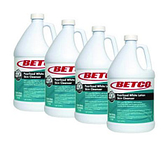 Betco Pearlized White Lotion Skin Cleanser, Tropical Hibiscus Scent, 1 gal, 4/Carton (7190400)
