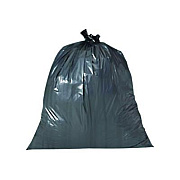 Heritage Linear Low-Density Can Liners, 60 gal, 1.2 mil, 44" x 56", Black, 100/Carton (H8856SH)