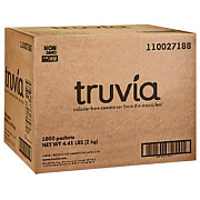 Truvia Natural Sugar Substitute, 0.07 oz Packet, 1,000/Carton (BBD02057)