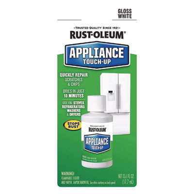 Rust-Oleum Specialty Gloss White Appliance Epoxy Touch, Gloss White, 0.6 oz Bottle (203000EA)