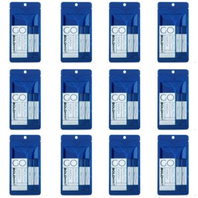 Go Mouthwash Individual Mouthwash Packets, Bold Mint Flavor, 0.37 Packet, 5/Pack, 12 Packs/Box (MW05BOLD)