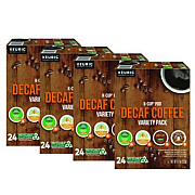 Green Mountain Coffee Decaf Variety Coffee K-Cups, Assorted Flavors, 96/Carton (9977CT)