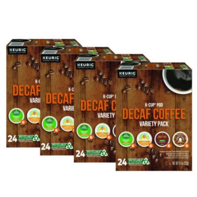 Green Mountain Coffee Decaf Variety Coffee K-Cups, Assorted Flavors, 96/Carton (9977CT)