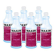 Maxim AFBC Acid-Free Restroom Cleaner, Safe-to-Ship, Fresh Scent, 32 oz Bottle, 6/Carton (03600086)