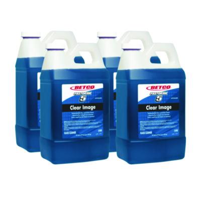 Betco Clear Image FastDraw Glass and Surface Cleaner, Rain Fresh Scent, 67.6 oz Bottle, 4/Carton (1994700)