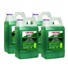 Betco FastDraw 32 Green Earth Restroom Cleaner, Citrus Floral, 2 L Bottle, 4/Carton (5484700)