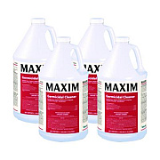 Maxim Germicidal Cleaner, Lemon Scent, 1 gal Bottle, 4/Carton (04100041)