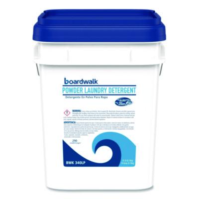 Boardwalk Powder Laundry Detergent, Low Foam, Crisp Clean Scent, 18 lb Pail (340LP)