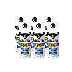 Rust-Oleum Stops Rust 5-in-1 Spray Paint, Clean Metal, 12 oz Aerosol Can, 6/Carton (384758)