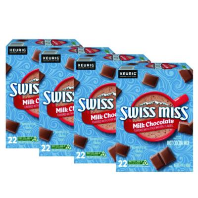 Swiss Miss Milk Chocolate Hot Cocoa K-Cups, 88/Carton (8292CT)