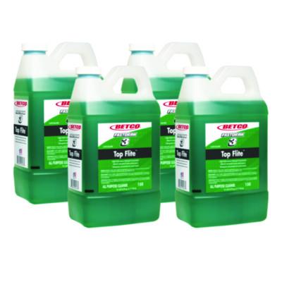 Betco Top Flite FastDraw All-Purpose Cleaner, Mint Scent, 67.6 oz Bottle, 4/Carton (1504700)