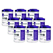 Sani Professional Super Sani-Cloth Germicidal Disposable Wipes, 1-Ply, 6 x 6.75, Unscented, White, 160/Canister, 12 Canisters/Carton (Q55172)
