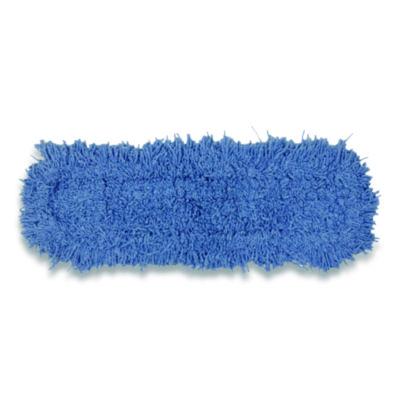 Rubbermaid Commercial Twisted Loop Blend Dust Mop, PIC/PET Polyester, 24" x 5", Blue (25300BL00)