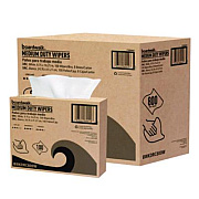 Boardwalk DRC Wipers, 1-Ply, 9.75 x 16.25, White, 100/Box, 8 Boxes/Carton (DRC800W)