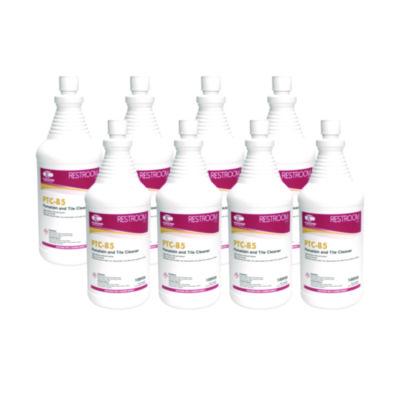 Theochem Laboratories PTC-85 Porcelain and Tile Cleaner, Pleasant Scent, 32 oz Bottle, 12/Carton (926)