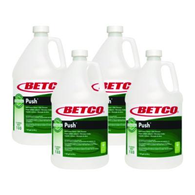 Betco Green Earth Push Enzyme Multipurpose Cleaner, Mint Scent, 1 gal Bottle, 4/Carton (1330400)