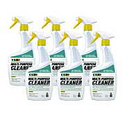 CLR PRO Multi-Purpose Cleaner, Lemon Scent, 32 oz Bottle, 6/Carton (FMMPC326PRO)