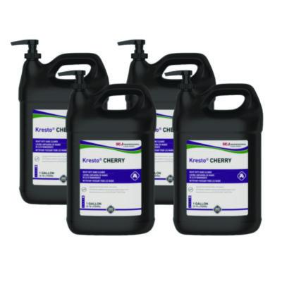 SC Johnson Professional Kresto Cherry Heavy Duty Hand Cleaner Manual Cartridge, Cherry Scent, 1 gal, 4/Carton (KCH1G)