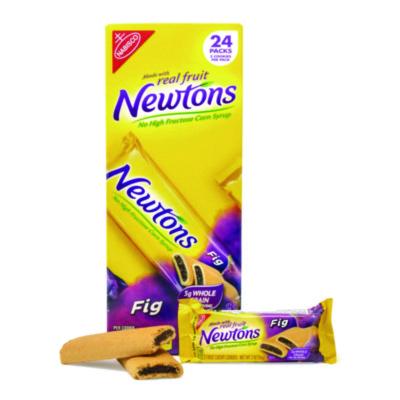 Nabisco Fig Newtons, 2 oz Pack, 2 Cookies/Pack, 24 Packs/Box (22000462)