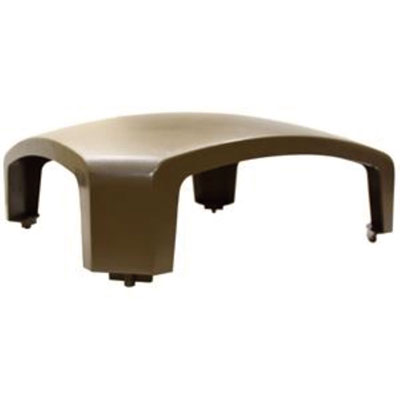 Rubbermaid Commercial Dome Top for Landmark Series Waste Receptacle, Square, 26 x 16 x 11.25, Driftwood (3975L1DWOOD)