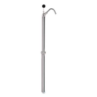 Boardwalk Bottle Pump, 22 oz Output, Steel, 42.5" Tall, Chrome (00422EA)