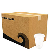 Boardwalk Clear Plastic PET Cups, 10 oz, 1,000/Carton (PET10)