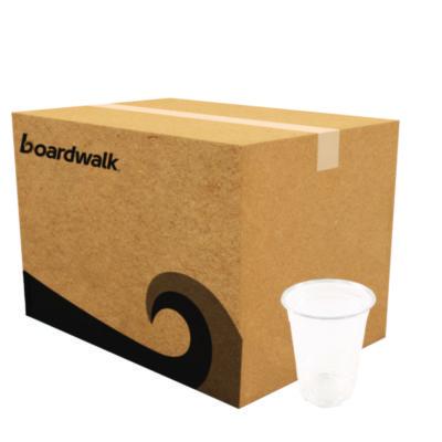 Boardwalk Clear Plastic PET Cups, 10 oz, 1,000/Carton (PET10)