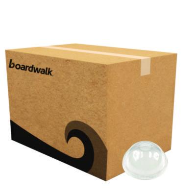 Boardwalk PET Cold Cup Dome Lids, Fits 9 oz to 10 oz Cold Cups, Plastic, Clear, 1,000/Carton (PET910DOME)