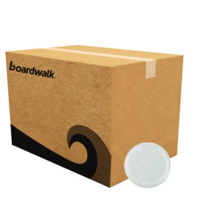 Boardwalk Round Aluminum To-Go Container Lids, Dome Lid, 7" Diameter, Clear, Plastic, 500/Carton (ROUND7CLID)