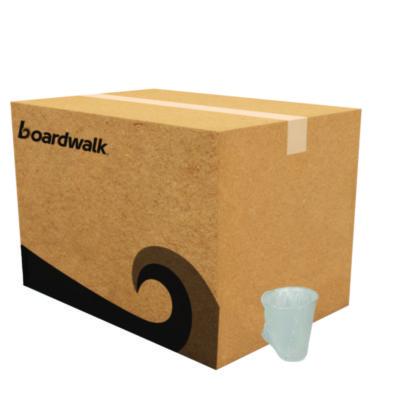 Boardwalk Translucent Plastic Cold Cups, Individually Wrapped, 9 oz, 1,000/Carton (WRAPCUP)