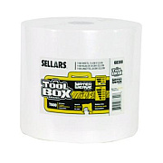 Sellars TOOLBOX WaterWeave T600 Wipers, 1-Ply, 11.8 x 12.8, White, 1,100 Sheets/Roll (68300)
