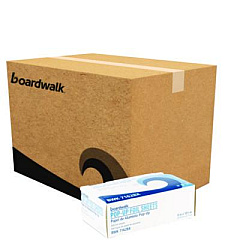 Boardwalk Standard Aluminum Foil Pop-Up Sheets, 63 Gauge, 9 x 10.75, 500/Box, 6 Boxes/Carton (7162)
