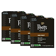 Peet's Coffee & Tea Major Dickason's Blend K-Cups, Regular, 88/Carton (6547CT)