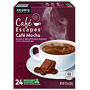 Caf Escapes Cafe Escapes Mocha K-Cups, 24/Box (6803)